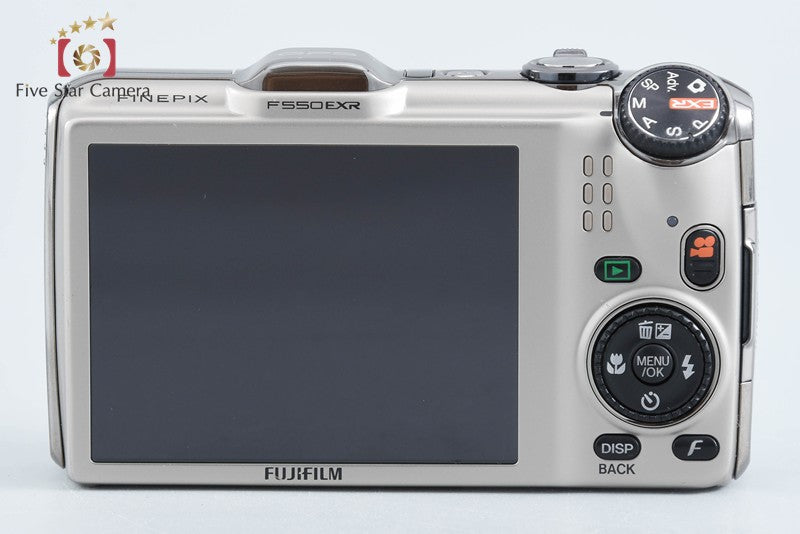 Fujifilm FinePix F550EXR Champagne Gold 16.0 MP Digital Camera
