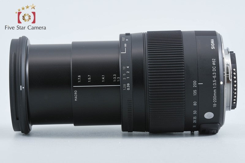 SIGMA 18-200mm f/3.5-6.3 DC OS HSM Contemporary for Nikon