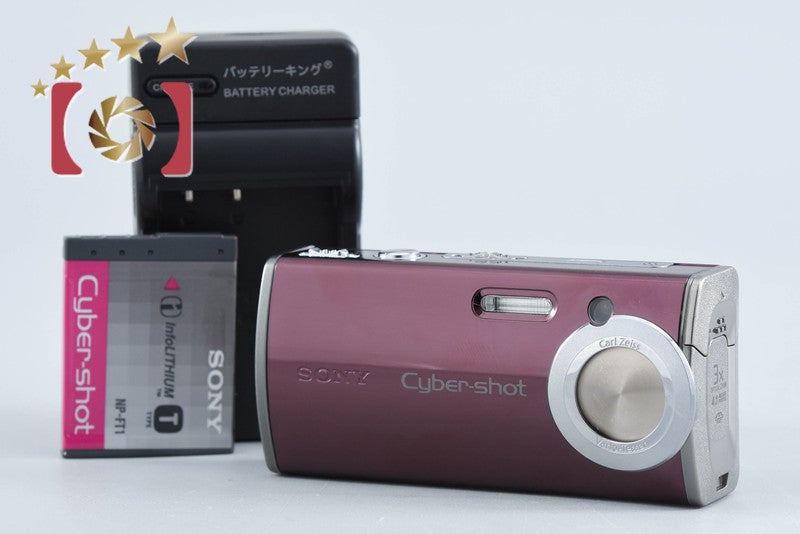 Sony Cyber-Shot DSC-L1 Wine Red 4.1 MP Digital Camera [Japanese Language Only]