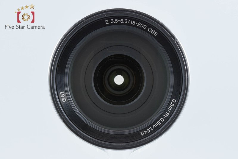 SONY E 18-200mm f/3.5-6.3 OSS SEL18200 Silver w/ Box