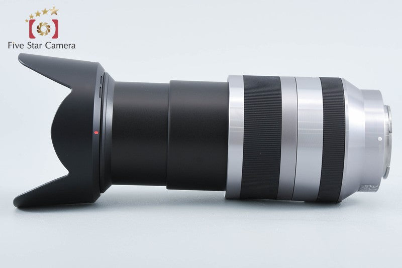 SONY E 18-200mm f/3.5-6.3 OSS SEL18200 Silver w/ Box