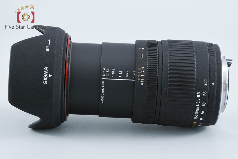 SIGMA 18-200mm f/3.5-6.3 DC for Pentax