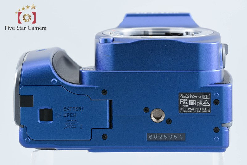 "Shutter count 553" Pentax K-S1 Blue 20.1 MP Digital SLR Camera Body