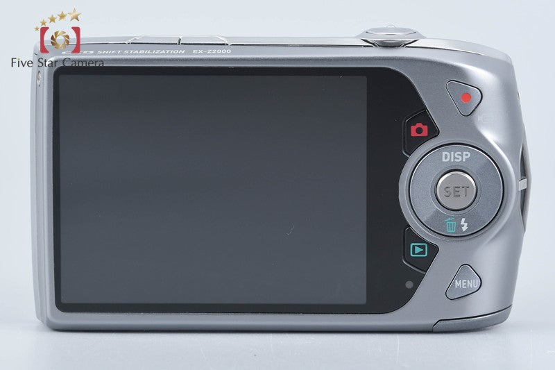 CASIO EXILIM ZOOM EX-Z2000 Silver 14.1 MP Digital Camera w/ Box