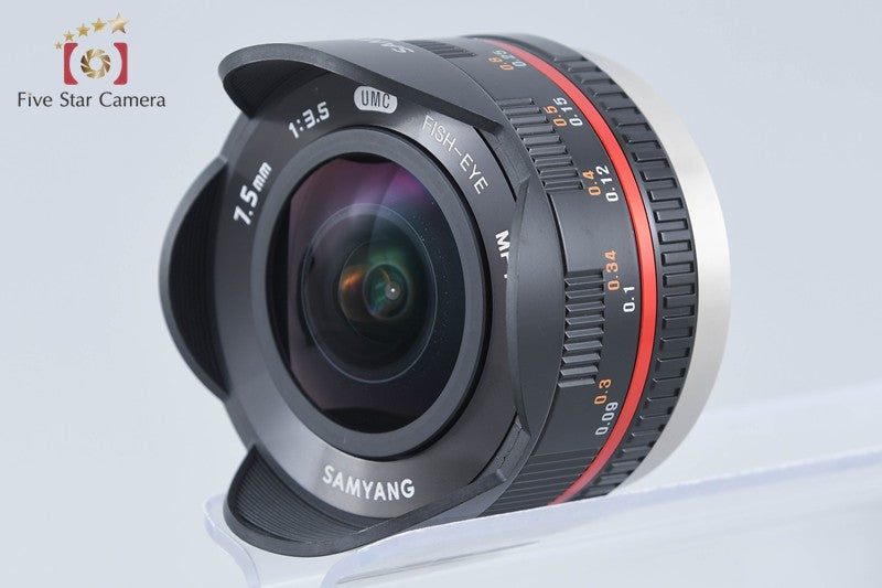 Samyang 7.5mm f/3.5 UMC FISH-EYE for Micro Four Thirds w/ Box
