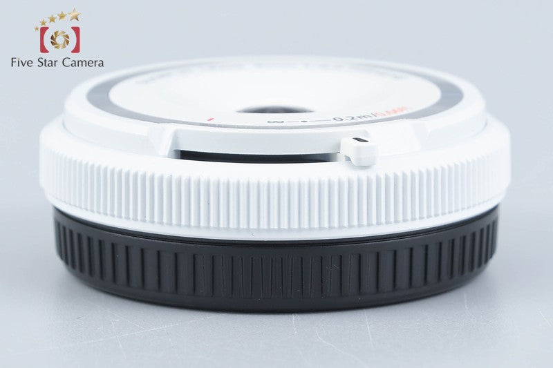 Olympus FISHEYE Body Cap Lens 9mm f/8 White BCL-0980 w/ Box