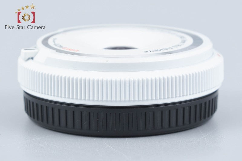 Olympus FISHEYE Body Cap Lens 9mm f/8 White BCL-0980 w/ Box