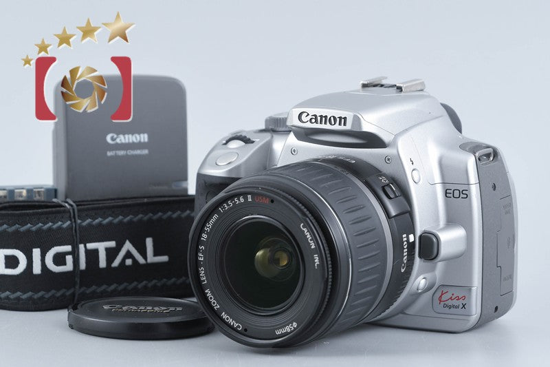 Canon EOS kiss Digital X 10.1 MP Digital SLR Camera 18-55 Lens