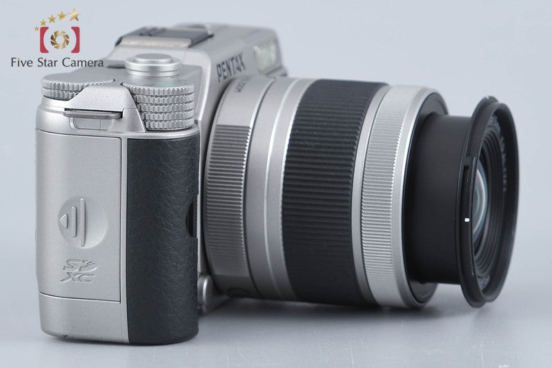 "Shutter count 1,550" PENTAX Q10 Silver 12.4 MP Digital Camera 5-15 Lens