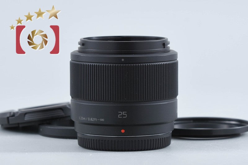 Panasonic LUMIX G 25mm f/1.7 ASPH. H-H025 Black