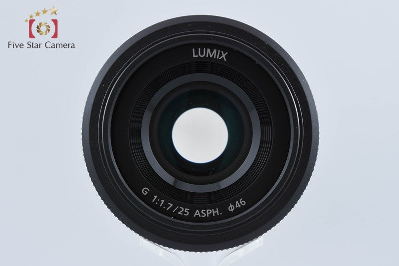 Panasonic LUMIX G 25mm f/1.7 ASPH. H-H025 Black