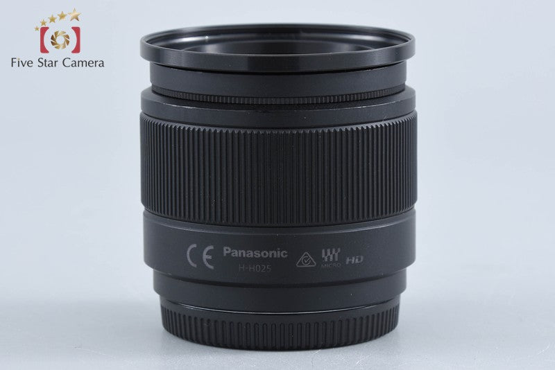 Panasonic LUMIX G 25mm f/1.7 ASPH. H-H025 Black
