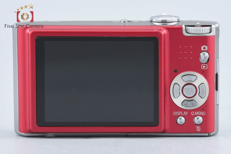Panasonic LUMIX DMC-FX40 Red 12.1 MP Digital Camera [Japanese Language Only]