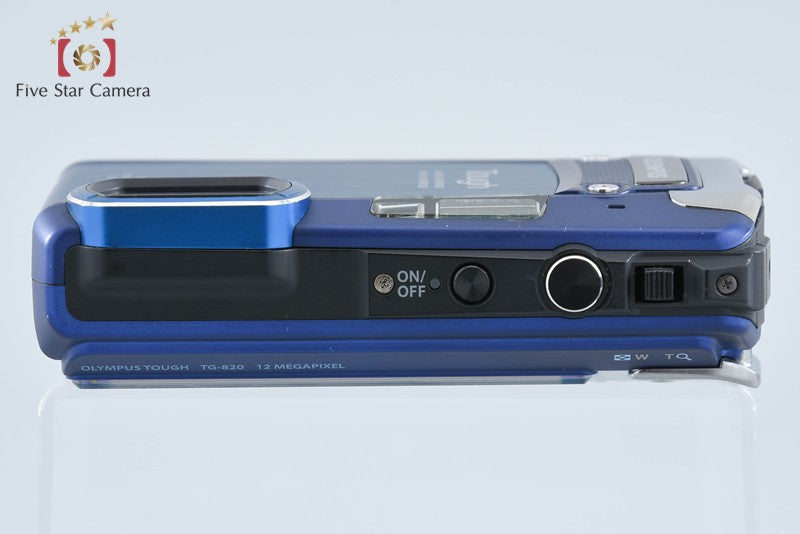 "Count 2,092" Olympus TOUGH TG-820 Blue 12.0 MP Waterproof Digital Camera