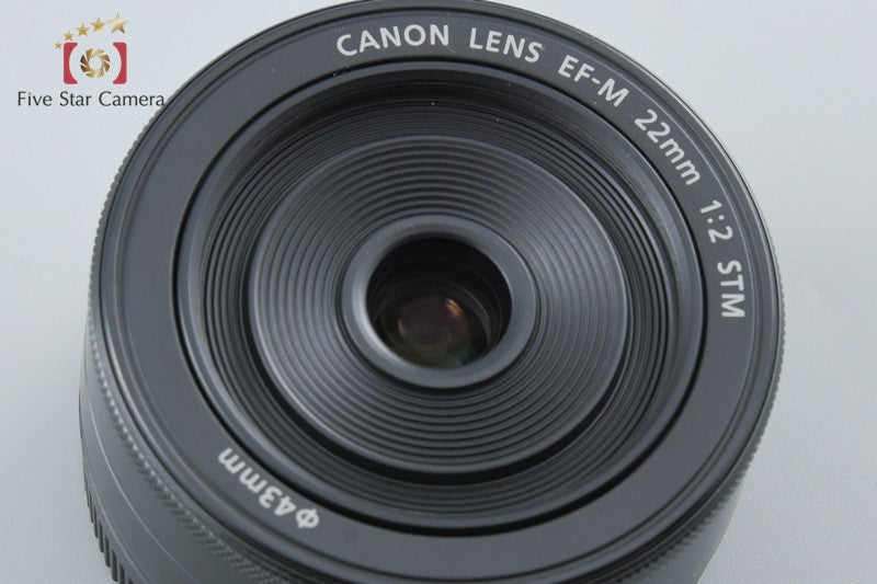 Canon EF-M 22mm f/2 STM Black