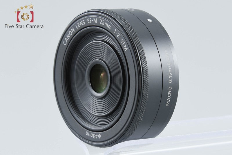 Canon EF-M 22mm f/2 STM Black