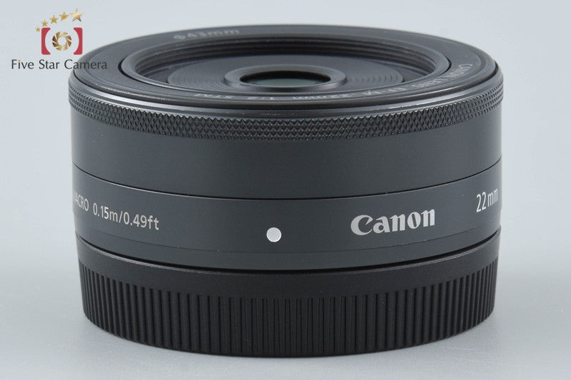 Canon EF-M 22mm f/2 STM Black
