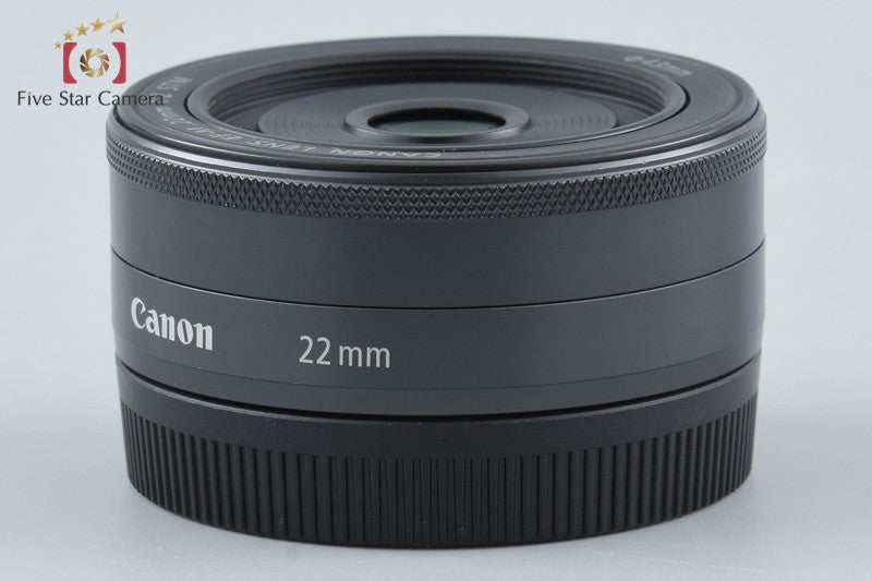 Canon EF-M 22mm f/2 STM Black
