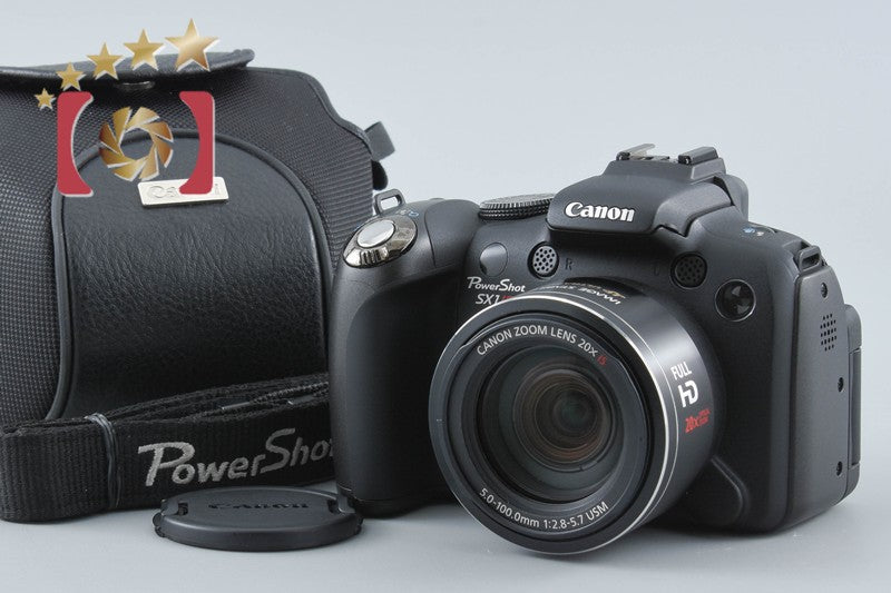 Canon PowerShot SX1 IS Black 10.0 MP Digital Camera