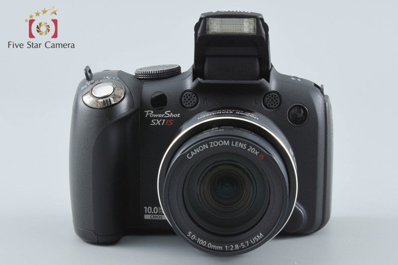 Canon PowerShot SX1 IS Black 10.0 MP Digital Camera