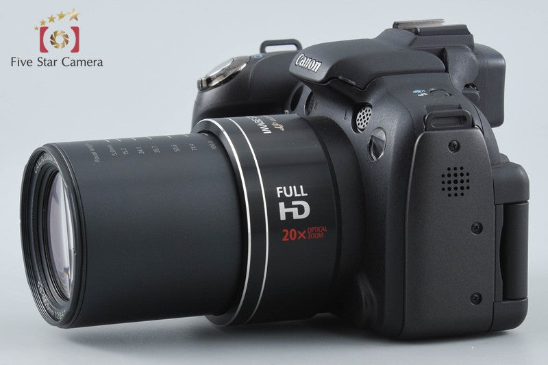 Canon PowerShot SX1 IS Black 10.0 MP Digital Camera