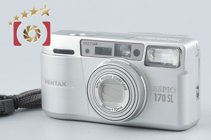 Pentax ESPIO 170SL Silver 35mm Point & Shoot Film Camera