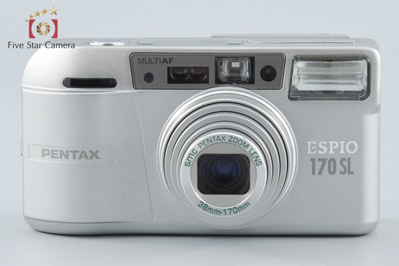 Pentax ESPIO 170SL Silver 35mm Point & Shoot Film Camera