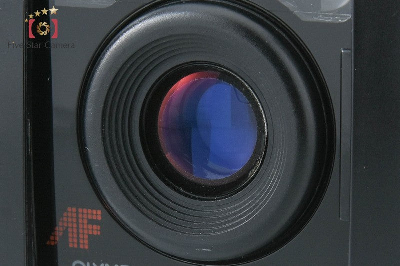 Olympus μ[mju:] Black 35mm f/3.5 Point & Shoot Film Camera