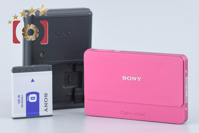 Sony Cyber-Shot DSC-T700 Pink 10.1 MP Digital Camera [Japanese Language Only]