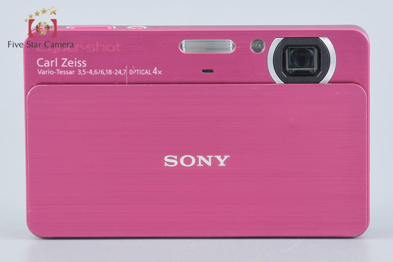 Sony Cyber-Shot DSC-T700 Pink 10.1 MP Digital Camera [Japanese Language Only]