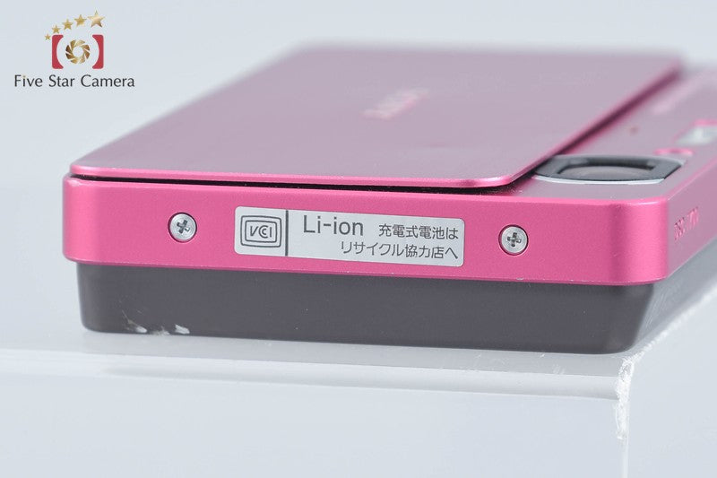 Sony Cyber-Shot DSC-T700 Pink 10.1 MP Digital Camera [Japanese Language Only]