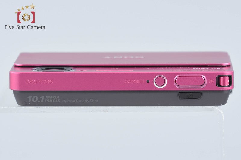 Sony Cyber-Shot DSC-T700 Pink 10.1 MP Digital Camera [Japanese Language Only]