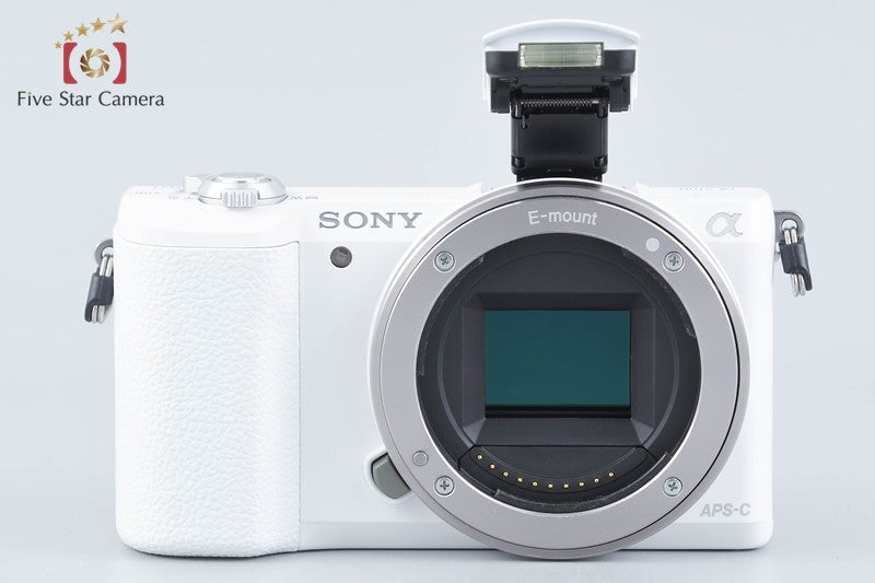 Sony α5100 ILCE-5100 White 24.3 MP 16-50 55-210 Lenses [Multiple Languages]