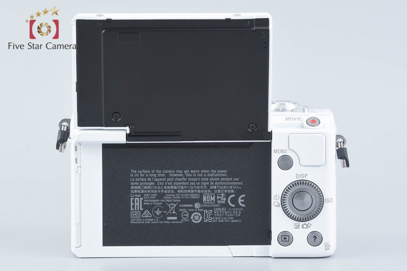 Sony α5100 ILCE-5100 White 24.3 MP 16-50 55-210 Lenses [Multiple Languages]