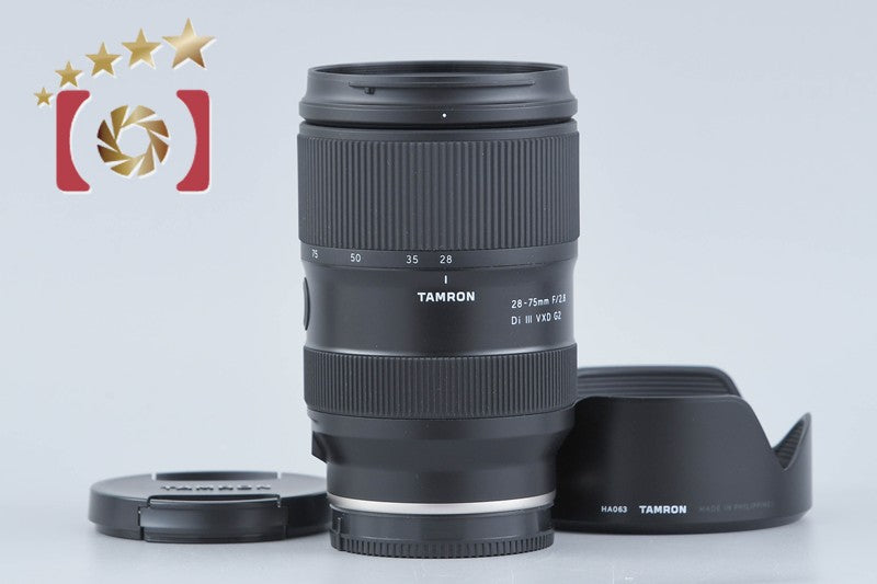 Tamron A063 28-75mm f/2.8 Di III VXD G2 for Sony E Mount