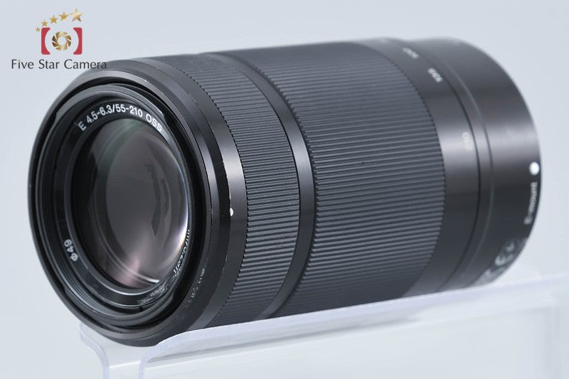 Sony E 55-210mm f/4.5-6.3 OSS Black SEL55210