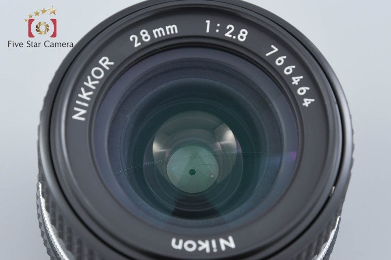 Nikon Ai-S NIKKOR 28mm f/2.8 2026.09 Overhauled!!