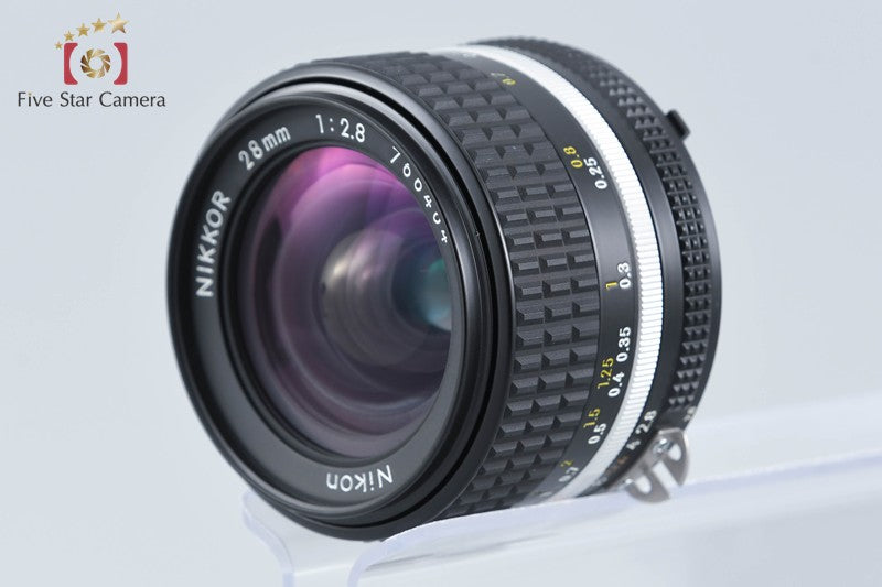 Nikon Ai-S NIKKOR 28mm f/2.8 2026.09 Overhauled!!