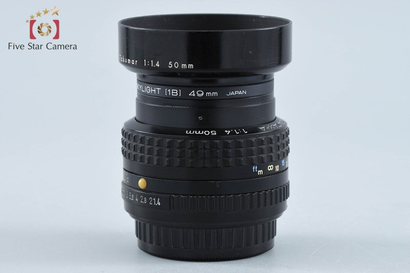 Pentax SMC A 50mm f/1.4 from Japan