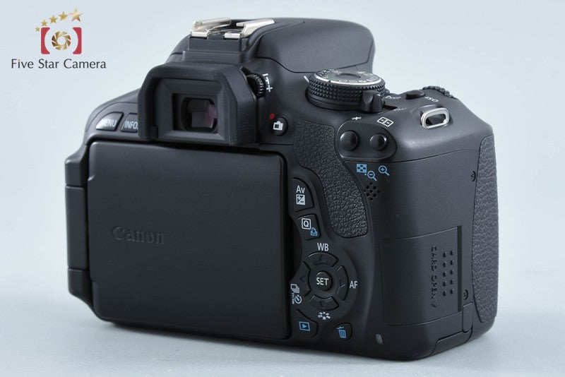 "Count 5,208" Canon EOS Kiss X5 / Rebel T3i / 600D 18.0 MP DSLR Camera Body