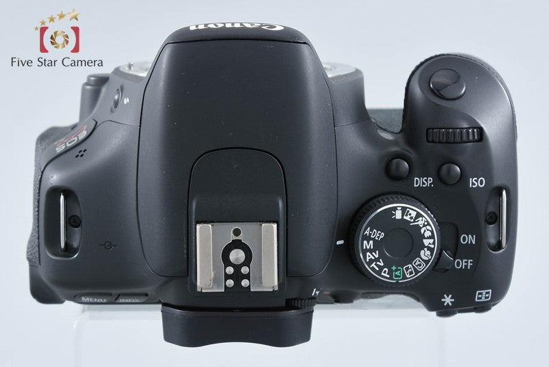 "Count 5,208" Canon EOS Kiss X5 / Rebel T3i / 600D 18.0 MP DSLR Camera Body