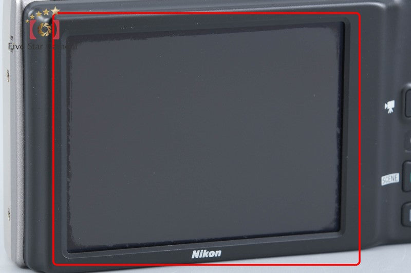 Nikon COOLPIX S6100 Champagne Silver 16.0 MP Digital Camera w/ Box from Japan