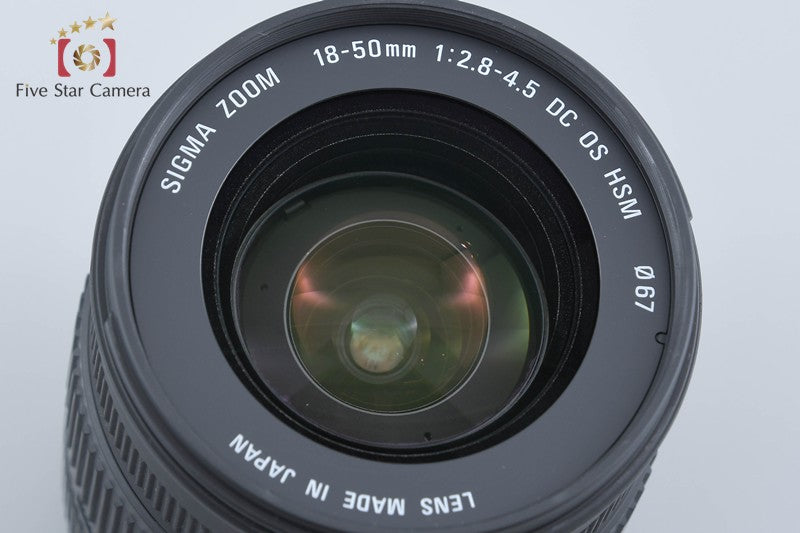Sigma 18-50mm f/2.8-4.5 DC OS HSM for Canon from Japan