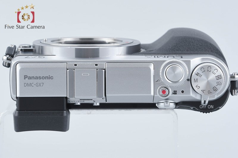 Panasonic LUMIX DMC-GX7 Silver 16.0 MP Digital Camera [Japanese Language Only]