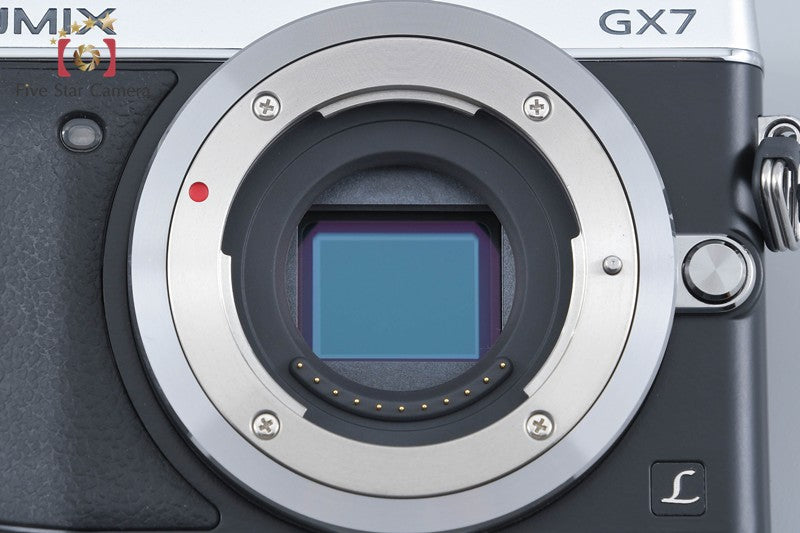 Panasonic LUMIX DMC-GX7 Silver 16.0 MP Digital Camera [Japanese Language Only]