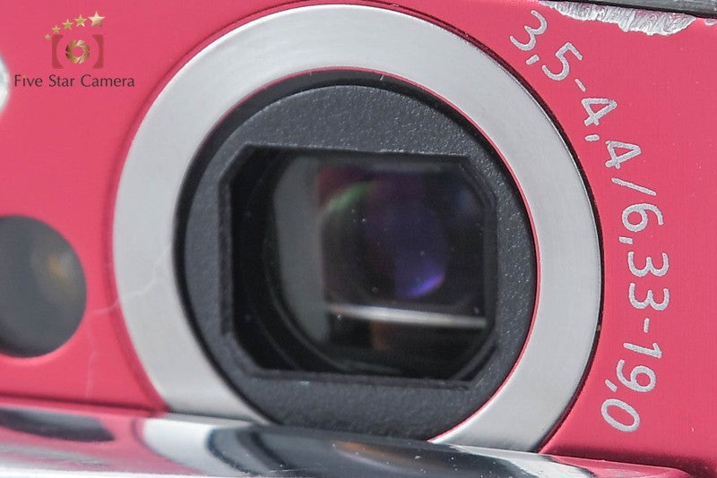 Sony Cyber-Shot DSC-T5 Red 5.1 MP Digital Camera [Japanese Language Only]