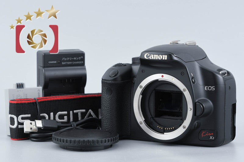 Canon EOS Kiss X2 / Digital Rebel XSi / 450D 12.2 MP DSLR Camera from Japan