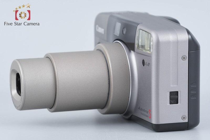 Canon Autoboy S PANORAMA Greige Titanium 35mm Point & Shoot Film Camera