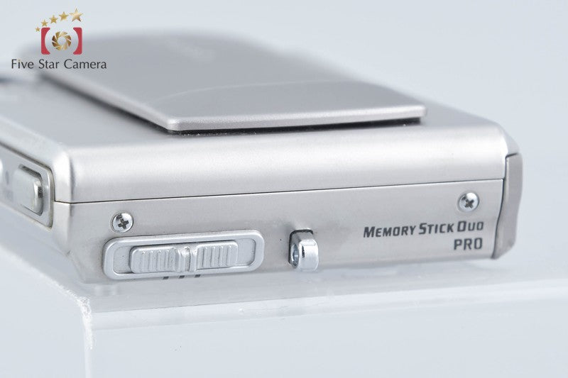 Sony Cyber-Shot DSC-T1 Silver 5.0 MP Digital Camera from Japan