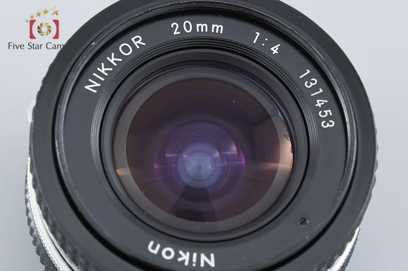 Nikon Ai NIKKOR 20mm f/4 from Japan